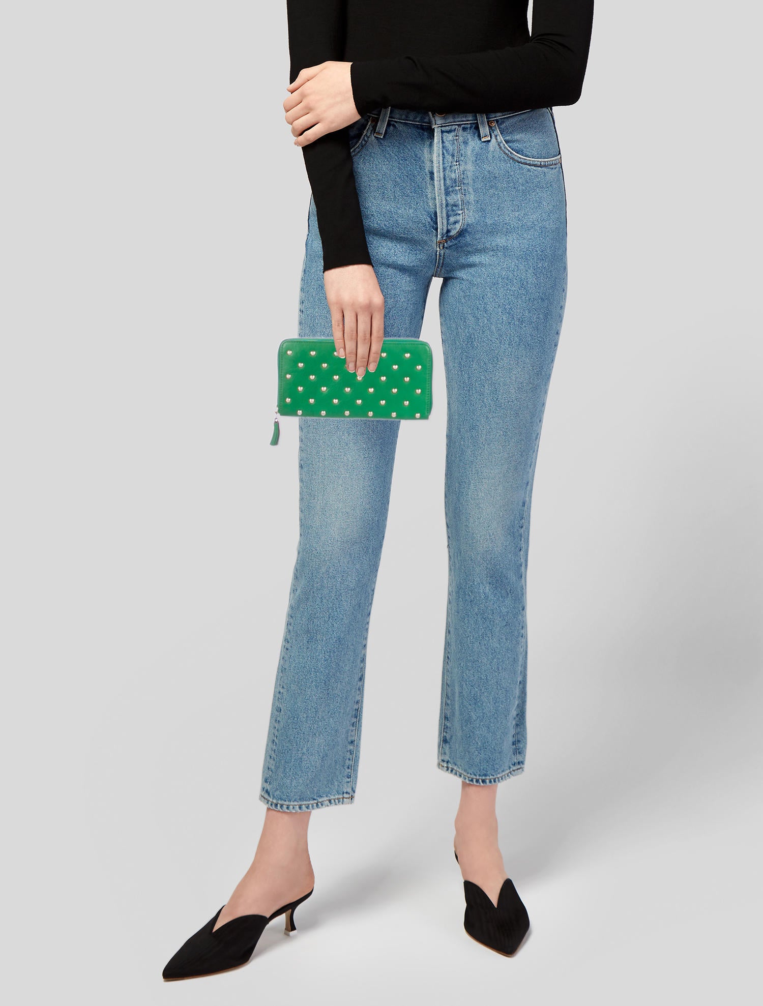 Anya Hindmarch Studded Joss Wallet